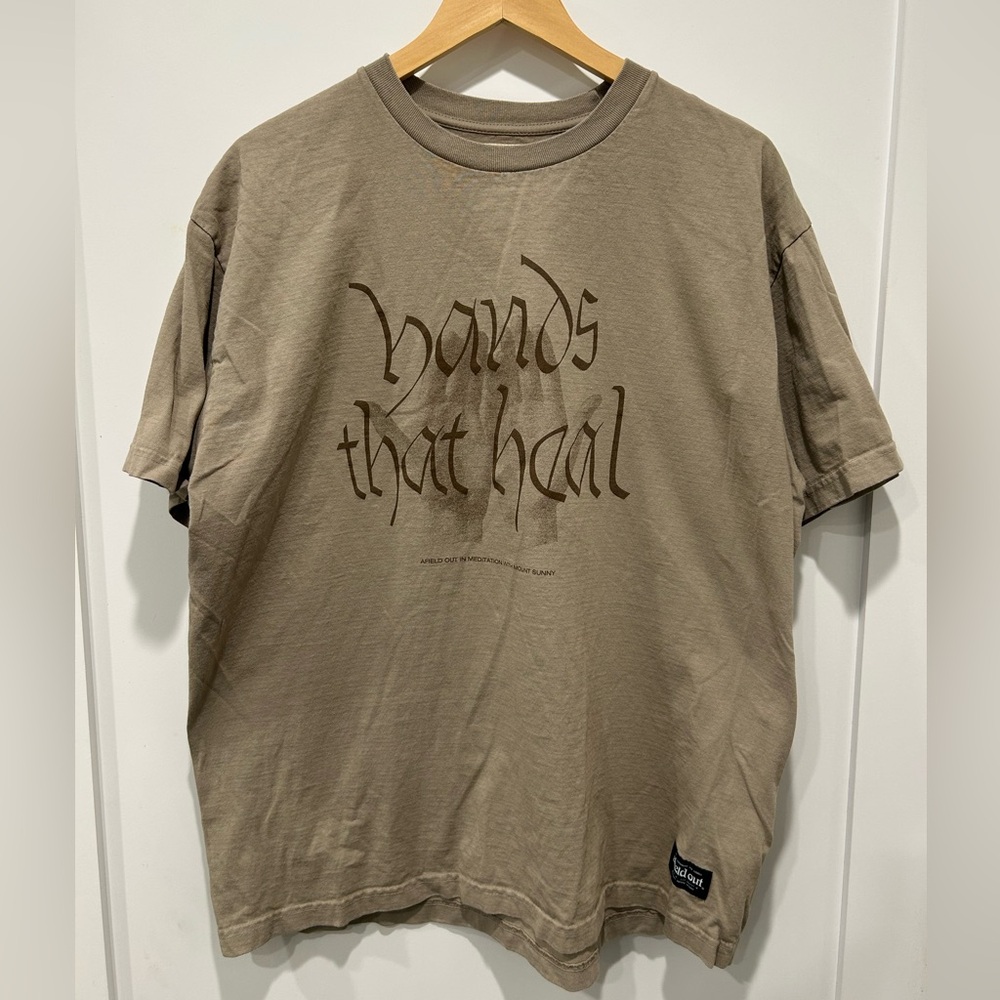 Afield Out x Mount Sunny Sand Hands Tee
